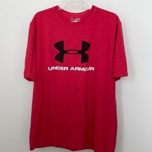 Red Under Armour Tee